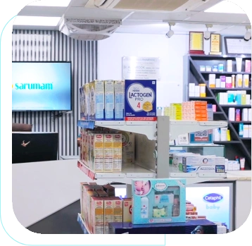 Sarumam pharmacy shop