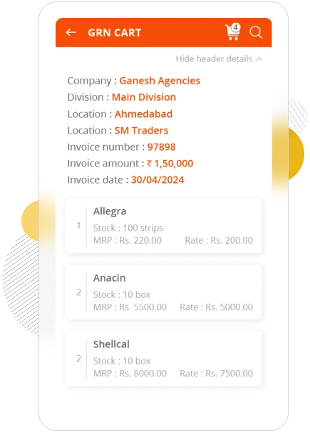 Record received goods accurately with distribution inventory management solution