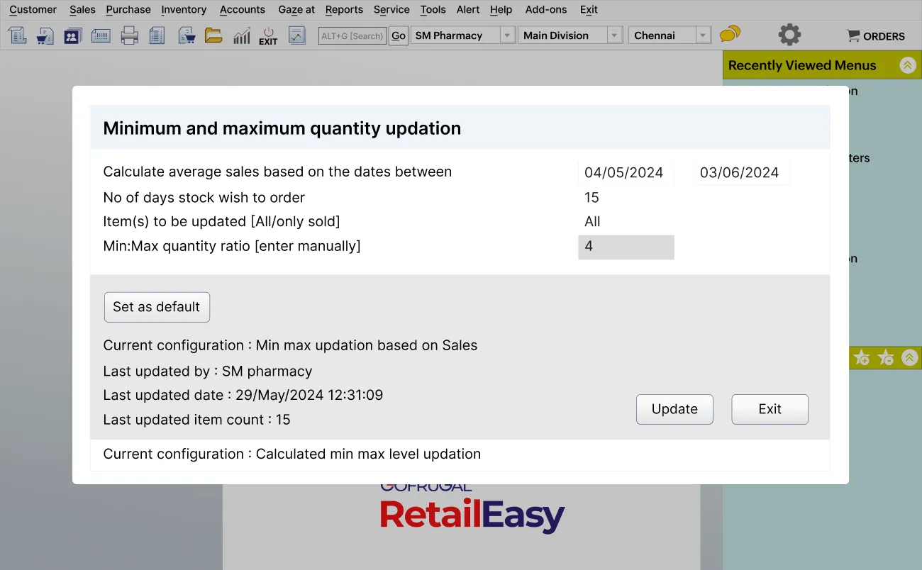 AI-powered demand forecasting & smart reordering