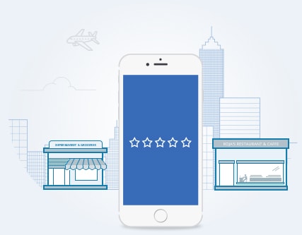 Feedback app - multiple chain stores