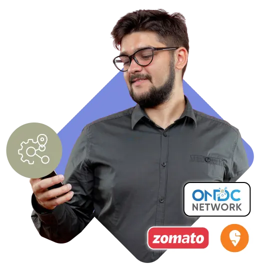 Food aggregator integration for cloud kitchens