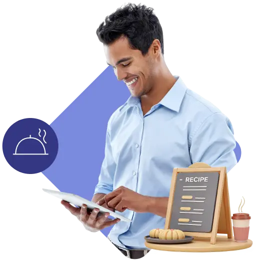 Production and recipe management for cloud kitchens