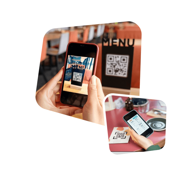 Ordering via QR menu