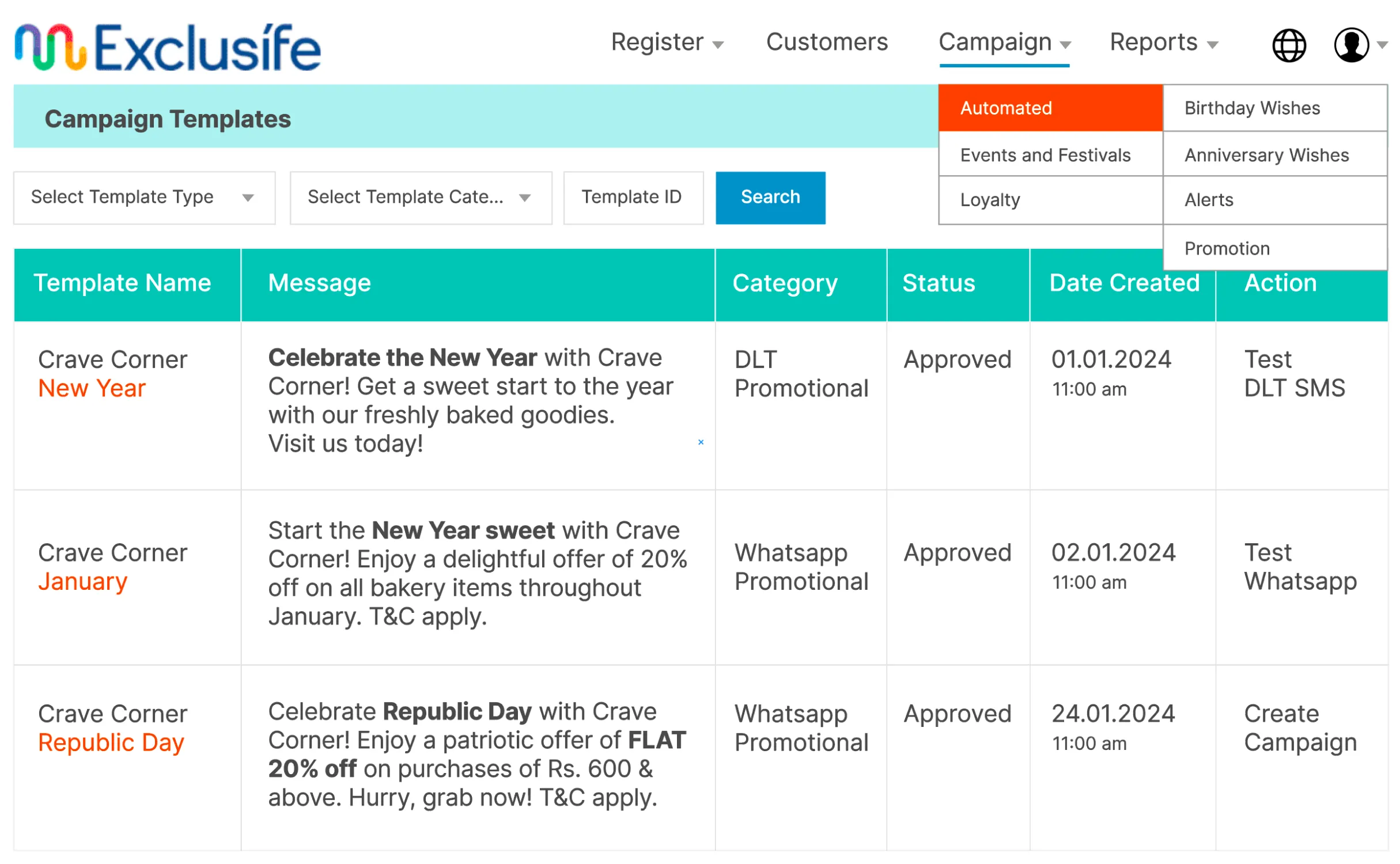 CRM & loyalty programs