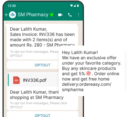 Receive instant alerts and notifications for key operations with an ERP for the pharmaceutical industry