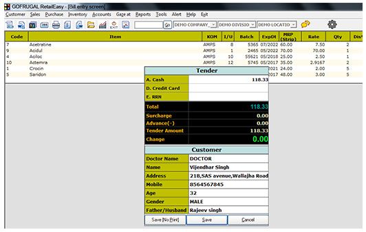 Image shows how billing software for medical shops makes it easier to manage multiple stores